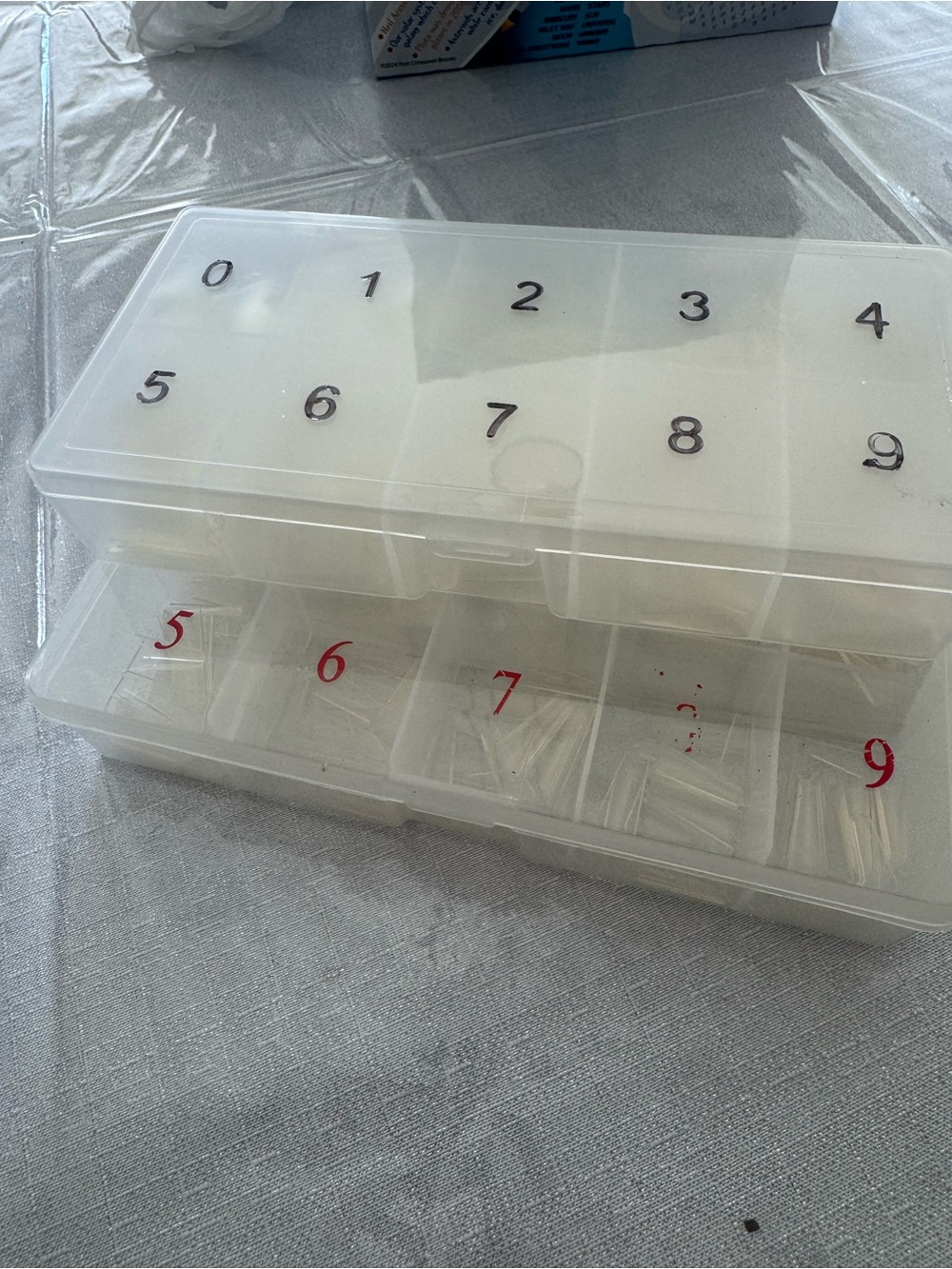 Nail tips- White/Clear